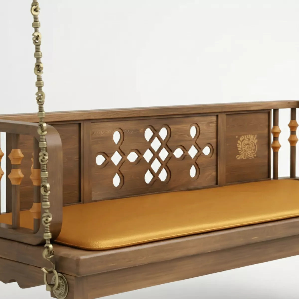 Yashodha Luxury Handcrafted Swing with Cushioned Seat