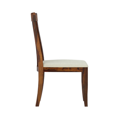 Yesua Dining Chair (Set of 2) by Induscraft of Solid Sheesham Wood
