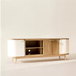 Yuki Contemporary TV Cabinet with Curved Edges - Induscraft