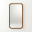 Yuki Modern Full-Length Wall Mirror with Curved Frame - Induscraft