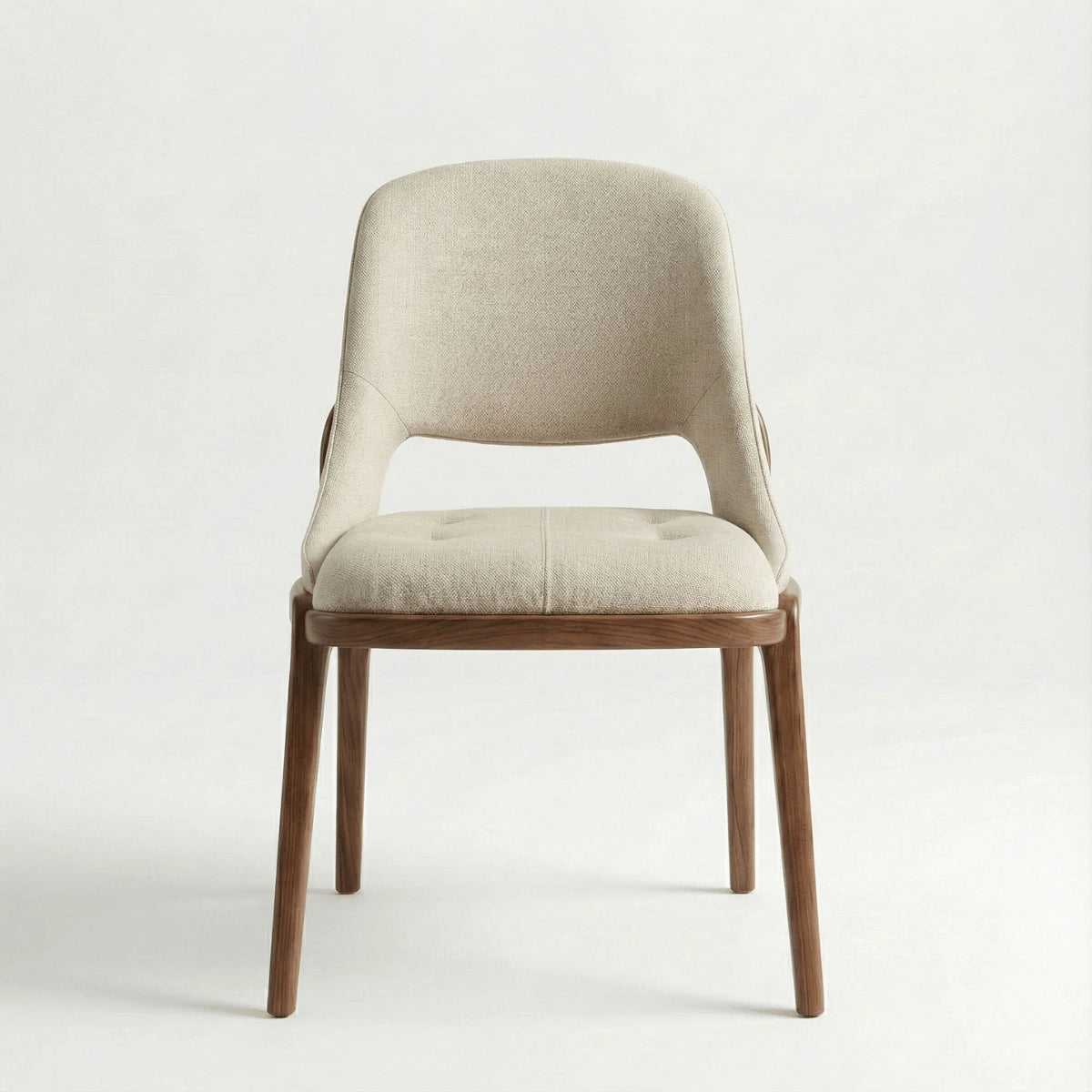 Yuki Modern Solid Wood Office Desk and Upholstered Chair - Induscraft