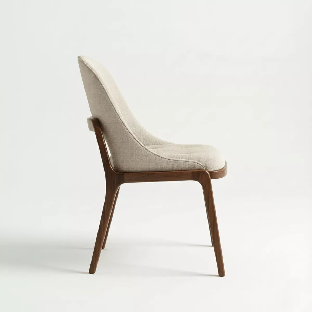 Yuki Modern Solid Wood Office Desk and Upholstered Chair - Induscraft