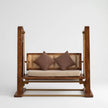 Zevra Modern Luxury Indoor Swing with Cane Detailing - Induscraft