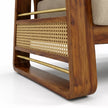 Brahmika Sheesham Wood Sofa Set with Cane Detailing