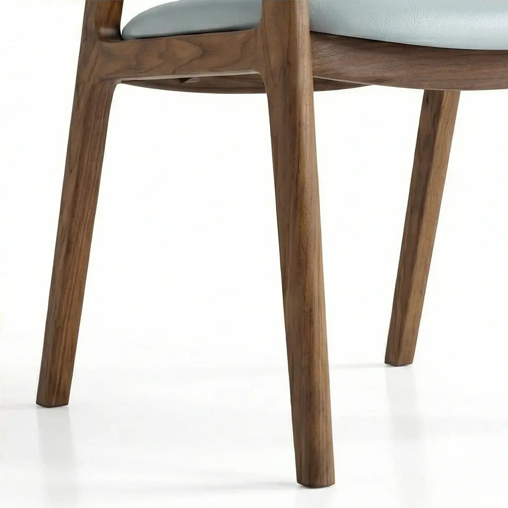 Claytopia Sculpted Solid Wood Armchair