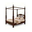 Dryad Four Poster Solid Sheesham Wood Canopy Bed