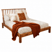 Kalash Solid Sheesham Wood Spindle Headboard Bed