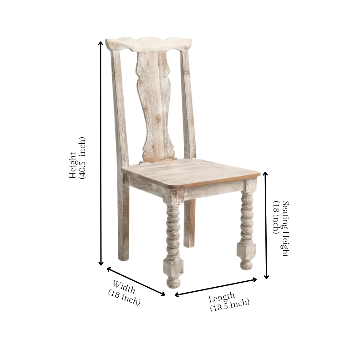Mathilide Solid Wood 6 Seater Dining Table with Chairs and Bench