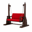 Meraki Sheesham Wood 2-Seater Swing with Stand