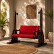 Meraki Sheesham Wood 2-Seater Swing with Stand