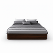Moh Solid Sheesham Wood Storage Bed Without Headboard