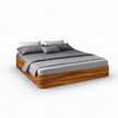Moh Solid Sheesham Wood Storage Bed Without Headboard