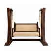 Naya Sheesham Wood Curved-Frame Designer Swing
