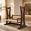 Naya Sheesham Wood Curved-Frame Designer Swing