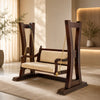 Naya Sheesham Wood Curved-Frame Designer Swing