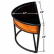 Pannavan Lift Top Coffee Table with Half-Moon End Table