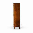 Petal Solid Wood 2 Door Wardrobe with X Cane Webbing