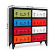 Safaro drawer cabinet dimensions 29.5 inches wide, 16 inches deep and 30 inches tall
