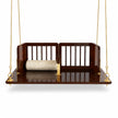 Sera Sheesham Wood Hanging Swing for Home