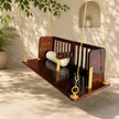 Sera Sheesham Wood Hanging Swing for Home