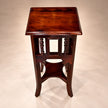 Shahvan Square Wooden End Table with Spindle Gallery