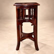 Shahvan Square Wooden End Table with Spindle Gallery