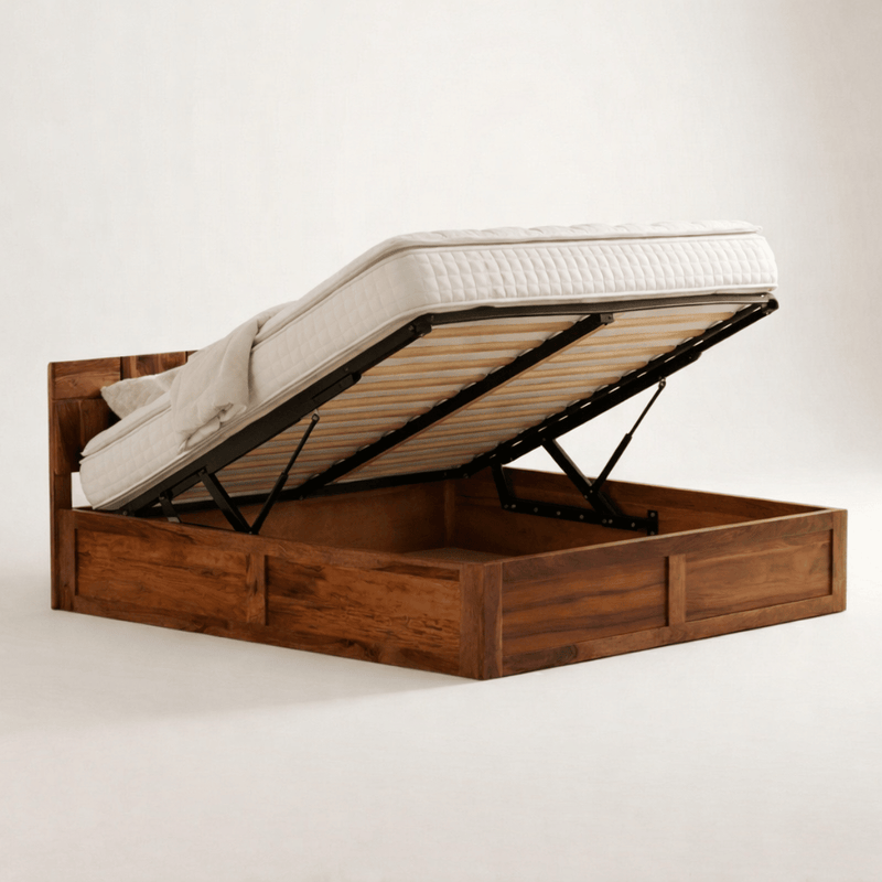 Hydraulic Lift Storage Bed