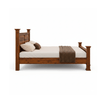 Spanish Sheesham Wood Four Post Bed with Panel Headboard