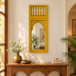 Tavira Mango Wood Jharokha Wall Mirror
