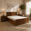 Thomas Louvred Panel Solid Sheesham Wood Bed