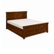 Thomas Louvred Panel Solid Sheesham Wood Bed
