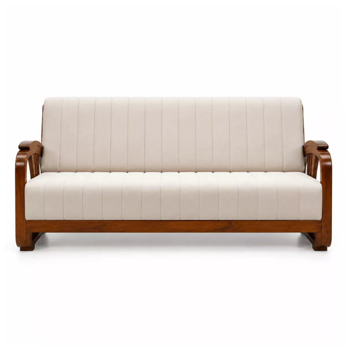 Wingman Teak Wood Sofa Set 3+1+1 (5 Seater)