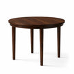 Yeshua Scandinavian Sheesham Wood 4 Seater Round Dining Table