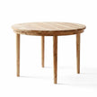 Yeshua Scandinavian Sheesham Wood 4 Seater Round Dining Table